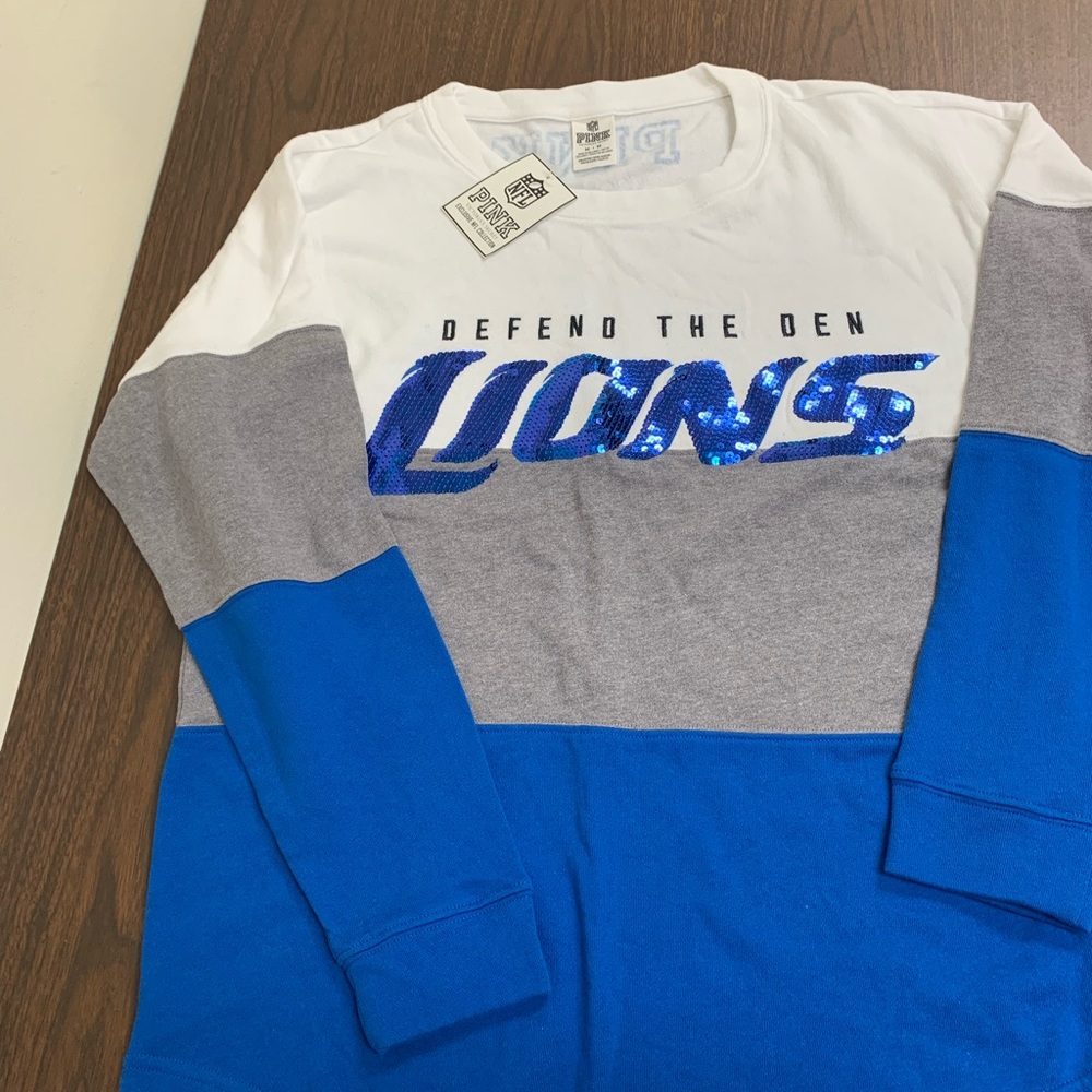VS PINK NFL Detroit Lions sweater